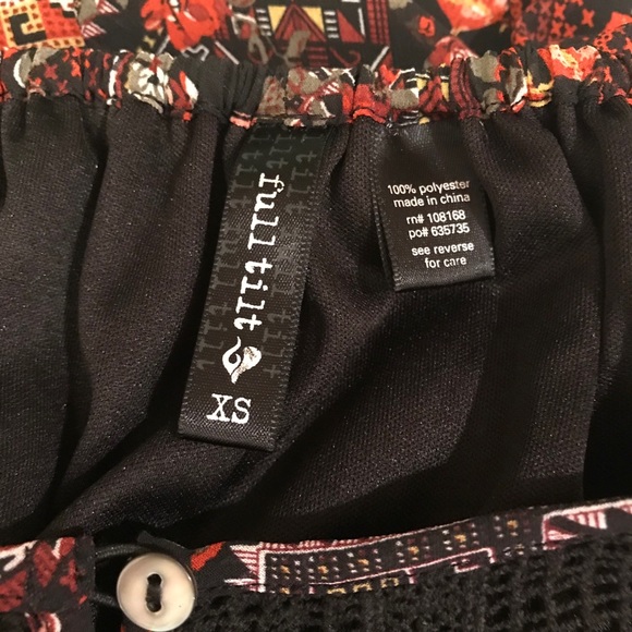 Full Tilt Cold Shoulder Mini Dress Black Lace Trim - Picture 12 of 14